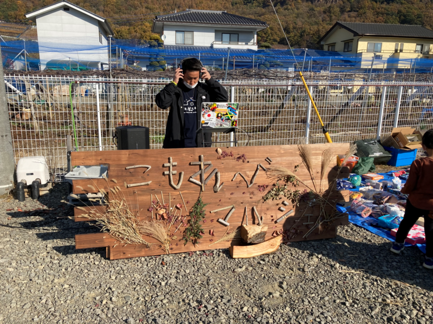 こもれびマルシェの様子