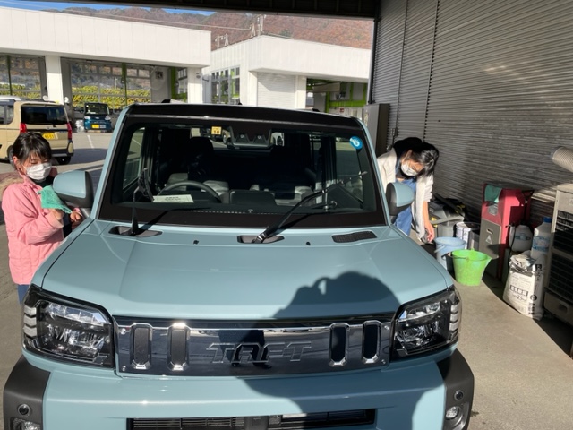 職場体験の様子