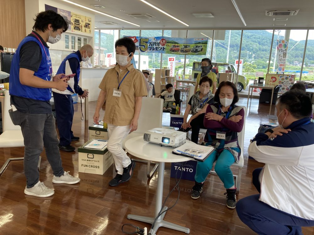 健康安全運転講座の様子