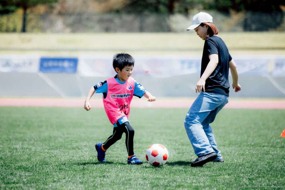 親子サッカーファミリーDayの様子